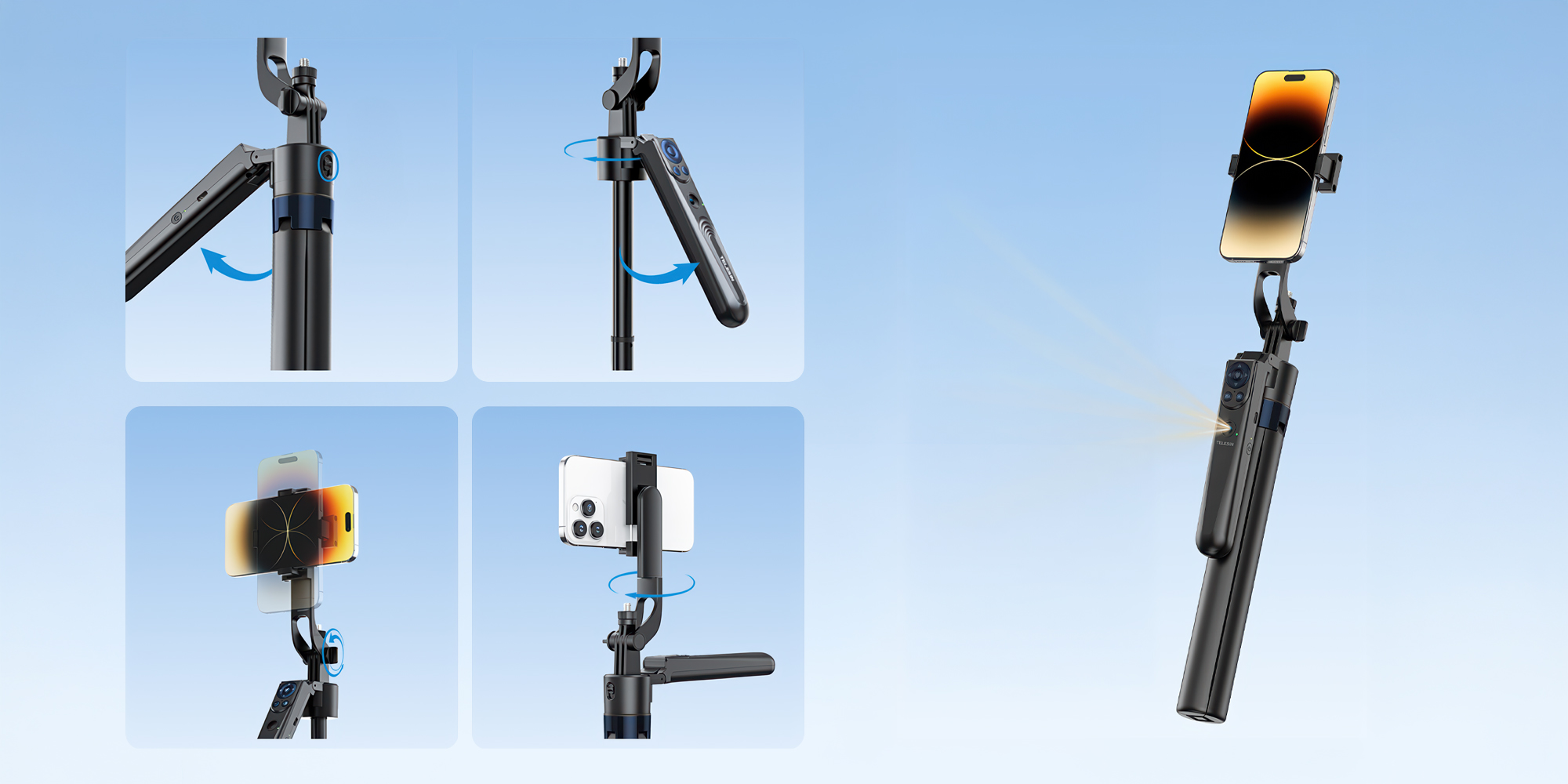 Statyw Telesin P3-MS-03